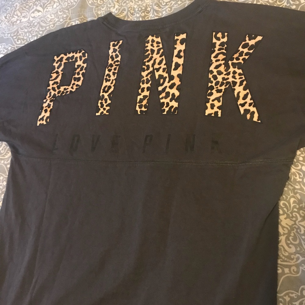 VS PINK Leopard Long Sleeve Rare